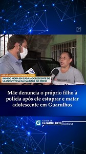 35K views · 745 reactions | #JUSTIÇA | “Homem” abusa sexualmente e mata a prima de 14 anos Alisson, de 23 anos, foi preso após invadir uma casa, violentar e matar a prima, de 14 anos, em Guarulhos. Foi a mãe do estupr4dor e ass4ssino quem chamou a polícia para prender o próprio filho. Crédito: Rede Record – 06.01.22 #guarulhos #cidade_de_guarulhos | Cidade de Guarulhos | Facebook