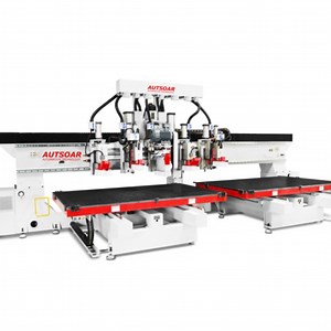 [Hot Item] Affordable Alternative to Bacci for Low-Priced Direct Sales - CNC Four Head Double Table Band Saw Woodworking Carving Machine