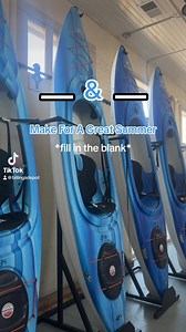 We’ll go first… Kayaks & Lakes! 😎 #kayak #kayakinglife #lakelife #summervibes #summeradventure | Billings Depot