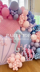 5.5K views · 28 reactions | 隆‍♀️ Dive into a Dreamy Mermaid Party隆‍♀| 100+ party ideas  | @inthewild.eventsandstyling #MermaidParty #PinkParty #EventDecor #BirthdayInspo #UnderTheSea | Ubackdrop | Facebook