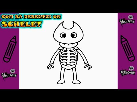 💀 How to Draw a HALLOWEEN SKELETON | Draw It Yourself | Easy and Fun Tutorial ✏️👻