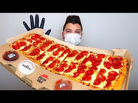 Pizza Hut NEW Big Dipper Pizza Review!