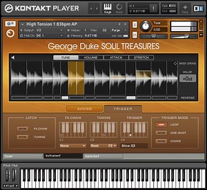 Review of George Duke Soul Treasures, Kontakt instrument by Native Instruments