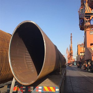 [Hot Item] ASTM A53 / A106 Gr. B Sch 40 Black Iron Q195 LSAW Straight Seam Welded Carbon Steel Water Line Pipe