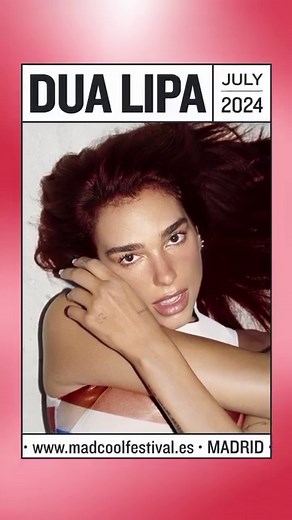 Dua Lipa is ready for Mad Cool 2024 ✨ Tickets on sale now in madcooltickets.com #MadCool2024 | Mad Cool Festival