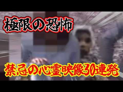 【YouTube限定総集編】極限の恐怖 禁忌の恐怖映像３０連発