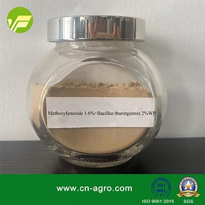 [Hot Item] Methoxyfenozide 1.6% Bacillus thuringiensis 2%WP-Methoxyfenozide   Bacillus thuringiensis (1.6% 2%) Pesticide mixture