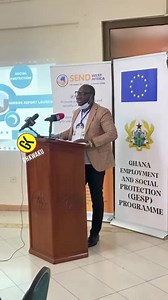The social accountability framework is a tool that will support in ensuring that all programs relating to social protection are well catered for - Hon. John Majisi (CSO Platform for social protection) speaking now Launch of the Social Protection Mirror Report ongoing now at the Coconut Grove hotel, Accra | Ghkwaku