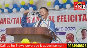 Balo Raja Urges Youth to Embrace Entrepreneurship and Holistic Development. Itanagar, August 26: Balo Raja, the Palin Chmbang MLA and advisor to the Minister of Hydropower, delivered a compelling address to the youth community today, encouraging them to explore self-employment opportunities rather than solely relying on government jobs. Raja's words came during the 1st ever Taniang/Talam Annual Felicitation-cum-Career Counseling Programme, an event centered around celebrating Academic Excellence