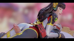 Overwatch, Brigitte, D.Va, Mercy 3d Animation Compilation [10 min + Full HD]