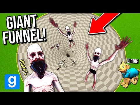 SCP-096 vs INFINITE FUNNEL!! 🕳 (Gmod Sandbox)