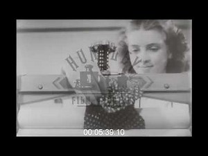 Teaching Schoolgirls to be Housewives, 1940s - Archive Film 1087170