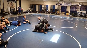 63K views · 1.2K reactions | Leg pass opportunities are everywhere! Here is a common low lift position from a single leg with a leg pass counter. | Compound Wrestling | Facebook