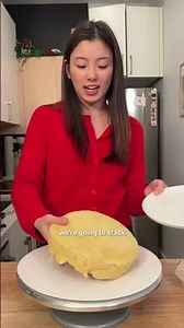 Heart-shaped strawberry chiffon cake tutorial