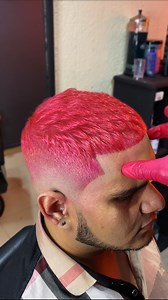 TUTORÍAL pasó a paso 🚨 ¡¡Como hacer un tinte rosa pastel 🎂 💞💈!! | Barbero Rodriguez