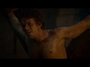 Game of Thrones S03E10 -- Pork sausage scene