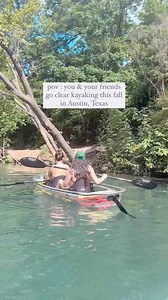 1K views |  ADD THIS ecotour to your fall bucket-list! . . . #clearkayak #clearkayaking #austintexas #austintexasthings #austintexasplaces #austintx #austintxlife #atx #GetUpAndGoATX | Get Up And Go Kayaking | Facebook