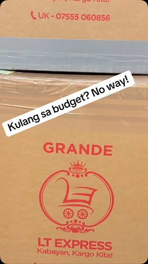 Walang kulang sa budget basta tama ang size ng Balikbayan box! Siksik na siksik! Tawag na sa aming 6am to 10pm Customer Hotline 02881440360! | LT Express Balikbayan Box