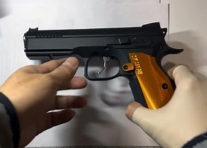 Clyde Santos On The KJW/ASG CZ Shadow 2 Orange GBB Pistol