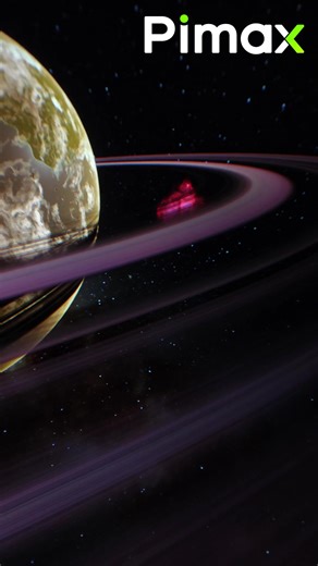 Crystal Super through the lens (by Wenzp) | Space Engine VR | Pimax