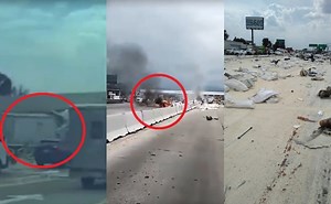 3 muertos y 7 heridos por choque de tráiler con caseta San Marcos en la México-Puebla