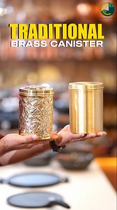 ✨Traditional Brass Canisters✨ Royal Embossed Floral Design 600g, 800g, 1kg✨ Elegant model Matte Finish 600g, 800g, 1kg✨ 🌟Made of Heavy Gauge Pure Brass 🌟Round beaded edges 🌟Enhances your Kitchen experience 🌟Perfect for premium gifting 📞 Contact: 88388 98283 WhatsApp text to order 🎉 📍Brindhavan Home & Kitchenware 320, Cherry Road, Opp. Forest Office, Kumarasamypatti, Salem - 636007 | Brindhavan Home & Kitchenware