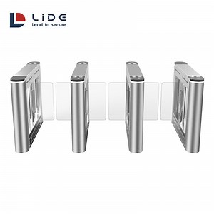 [Hot Item] TCP/IP Handicapped Passing Swing Optical Turnstiles Barrier Access Gate for Supermarket, Hotel, Subway, Metro