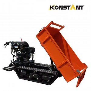 [Hot Item] Full Hydraulic System Mini Tracked Vehicle with 800kg Capacity Tracked Mini Vehicle