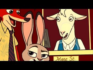 Zootopia - Nick and Judy go to the movies