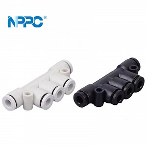 [Hot Item] Nppc Brand Pk-10 Series Push-in Plastic Tube Fittings