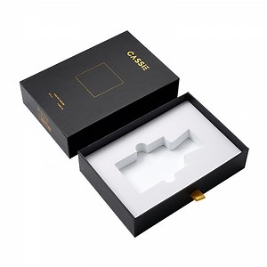[Hot Item] Custom Draw Box Perfume Gift Box Lined with EVA Flannel Wholesale Custom Luxury Custom Printed Logo