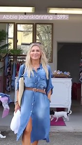 💙💙 Påfyllning!! 😍Beställ superfina jeansklänning Abbie 599sek här👉https://www.fannymichel.se/klader/klanningar/abbie-jeansklanning-1 påfyllning på superpopulära jeansklänning Abbie 599sek , stor efterfrågan så beställ I tid. Välkommen in 🥰 | Fanny Michel