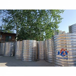 [Hot Item] Circular Stainless Steel Insulated Water Tank, Stainless Steel Circular Water Tank Stainless Steel Circular Water Storage Tank