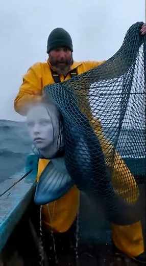Real Mermaid Caught in Fishing Net – Terrifying Found Footage! 😱