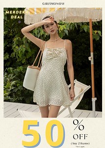 Pre-Merdeka Special! 🎉 🇲🇾 Merdeka Duo Deal: 2 for 50% Off: https://girlsmonday.com.my/qbU5q - 🔥Get 50% off any 2 items from the special corner, only for Merdeka! 💥" | Girl's Monday