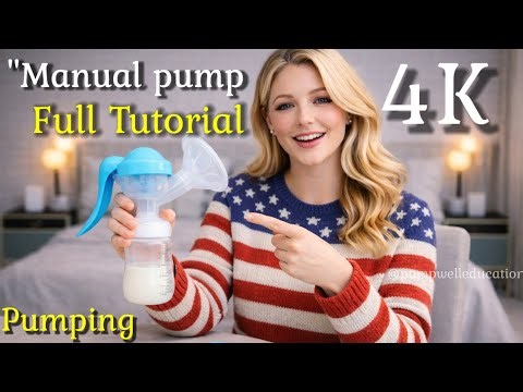 [4K] New Method Full Tutorial How to Pump Milk the Easy Way | Beginner Friendly Guide #newborn 💕