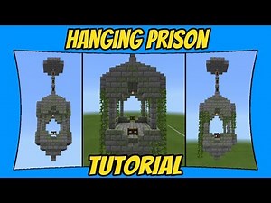 Hanging Prison Tutorial [Minecraft Bedrock Edition] [MCPE]