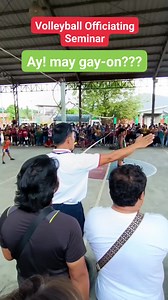 1K views | Volleyball Officiating Seminar Ay! May Gay-on! #volleyballrefereetraining #volleyballplayer #pvl2023allfilipinoconference | Joemark Gumapac | Facebook