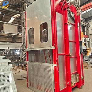 [Hot Item] Sc200/200 Budget-Friendly Dual-Shaft Construction Hoist Multi-Story Building Material Delivery Elevator Site Cargo Vertical Transportation System