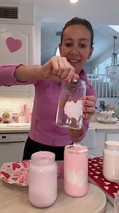 Such a fun way to make strawberry milk!!! | At Home With Shannon
