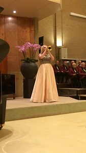 Never getting tired of performing Il Silenzio... (I had a great concert today!) | Melissa Venema