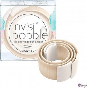Invisibobble Clicky Bun - Haarelastiek voor een snel en gemakkelijk knotje - Nude | bol