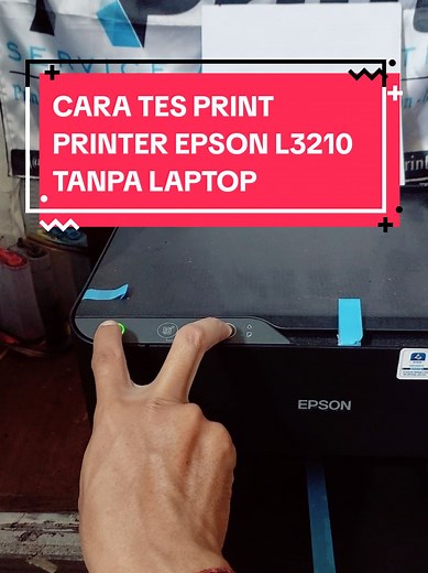 CARA TES PRINT PRINTER EPSON L3210 TANPA LAPTOP