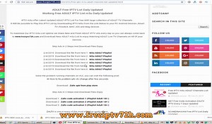 great iptv list for adult xxx for free & vod channels