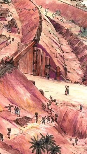 From @benincity & @@roots.galleria From: @placesinthecity THE BENIN MOAT: the greatest wall of the ancient world. “IYA” as it is often called in Benin Language, served as a bastion and also afforded control of access to the capital which had nine gates that were shut at night. Advantageously situated, the Benin Moats were dug in such a manner that earthen banks provided outer walls that complemented deep ditches, the ditch formed an integral part of the intended barrier but was also a quarry for