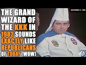 1982 Interview With A Grand Wizard - It's WILD!!