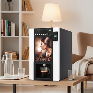 [Hot Item] Automatic Turkish Coffee Maker with 24-Hour Brew and Serve Hot 6 Flavors Instant Turkish Chocolate Coffee Vending Machine