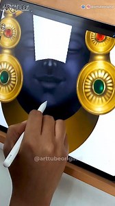 Tirupati Balaji Digital Painting 🙏🏻 ~ #reelsfb #Tirupati#balaji #narayan #procreate #ipad #digital #painting | ART Tube