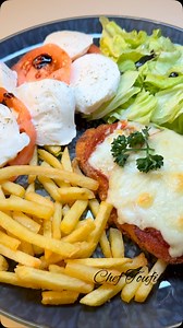 #pollaallaparmigiana #poulet #الدجاج #وصفة #saladecaprese #fritte | Chef Toufik