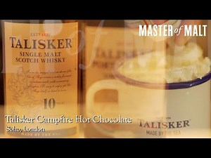 Talisker 10 Year Old ‘Campfire Hot Chocolate’ serve